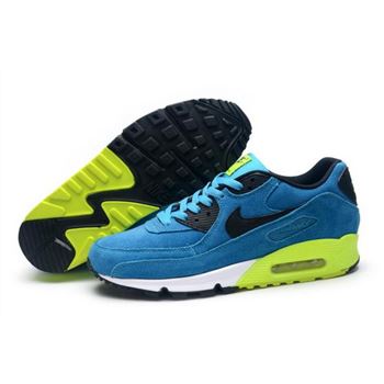 Nike Air Max 90 Mens Shoes Hot On Sale Blue Black Green Factory